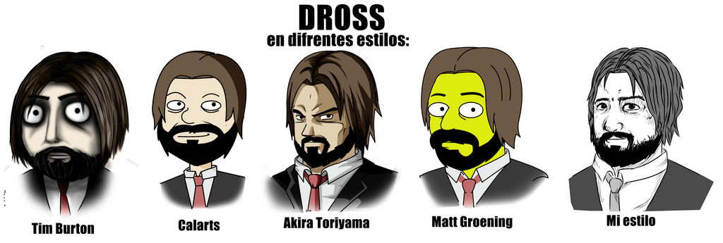 Dross Examples Dross en multiples estilos by daiman96dbellis on DeviantArt