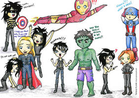 Black Veil Brides and The Avengers