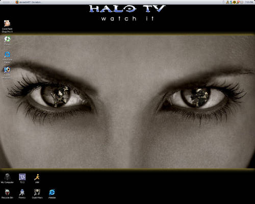 My Halo Themed Desktop