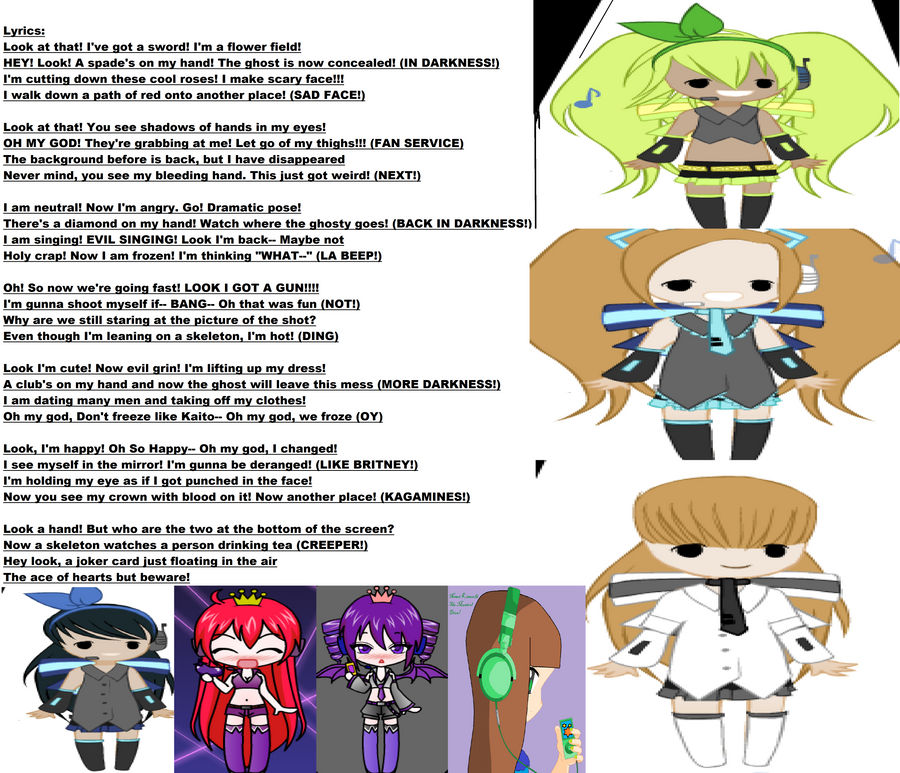 Alice of Human Sacrifice Lyrics/Pictures by BiggestEeveeFan on DeviantArt