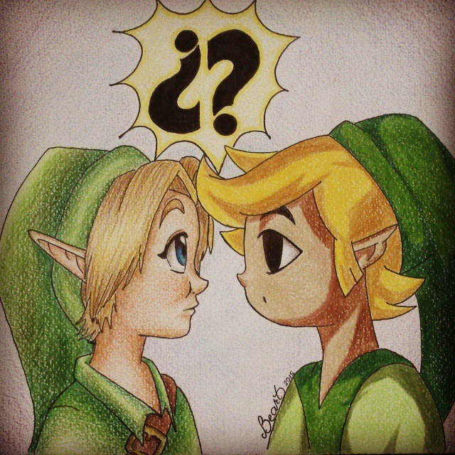 Young Link and Toon Link by sakayaki on DeviantArt