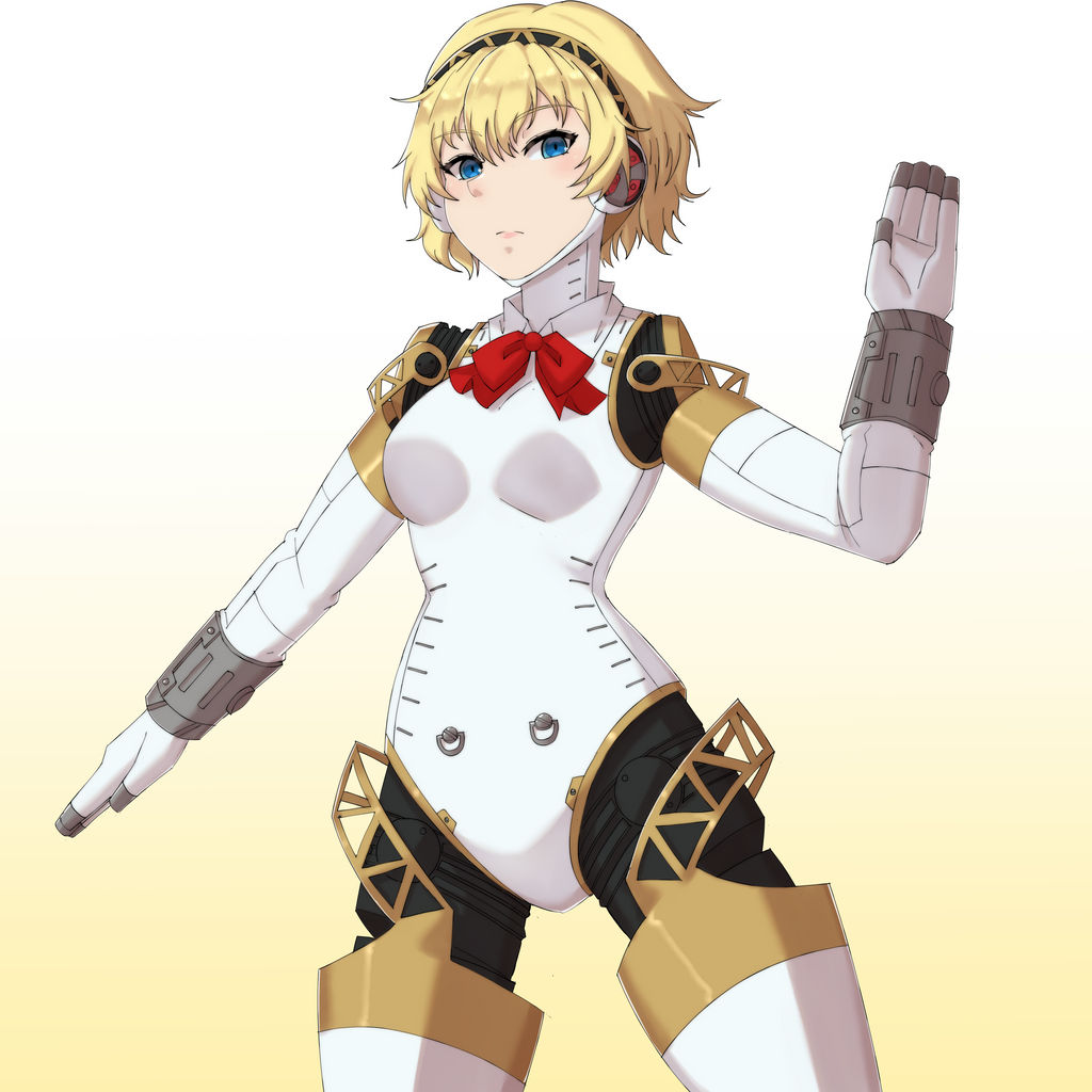 Aigis (Persona 3) by ZeroCGM on DeviantArt