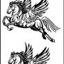 Pegasus tattoo design 2