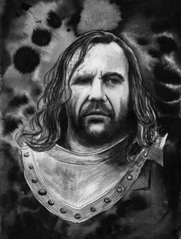 Inktober day 22: Sandor Clegane