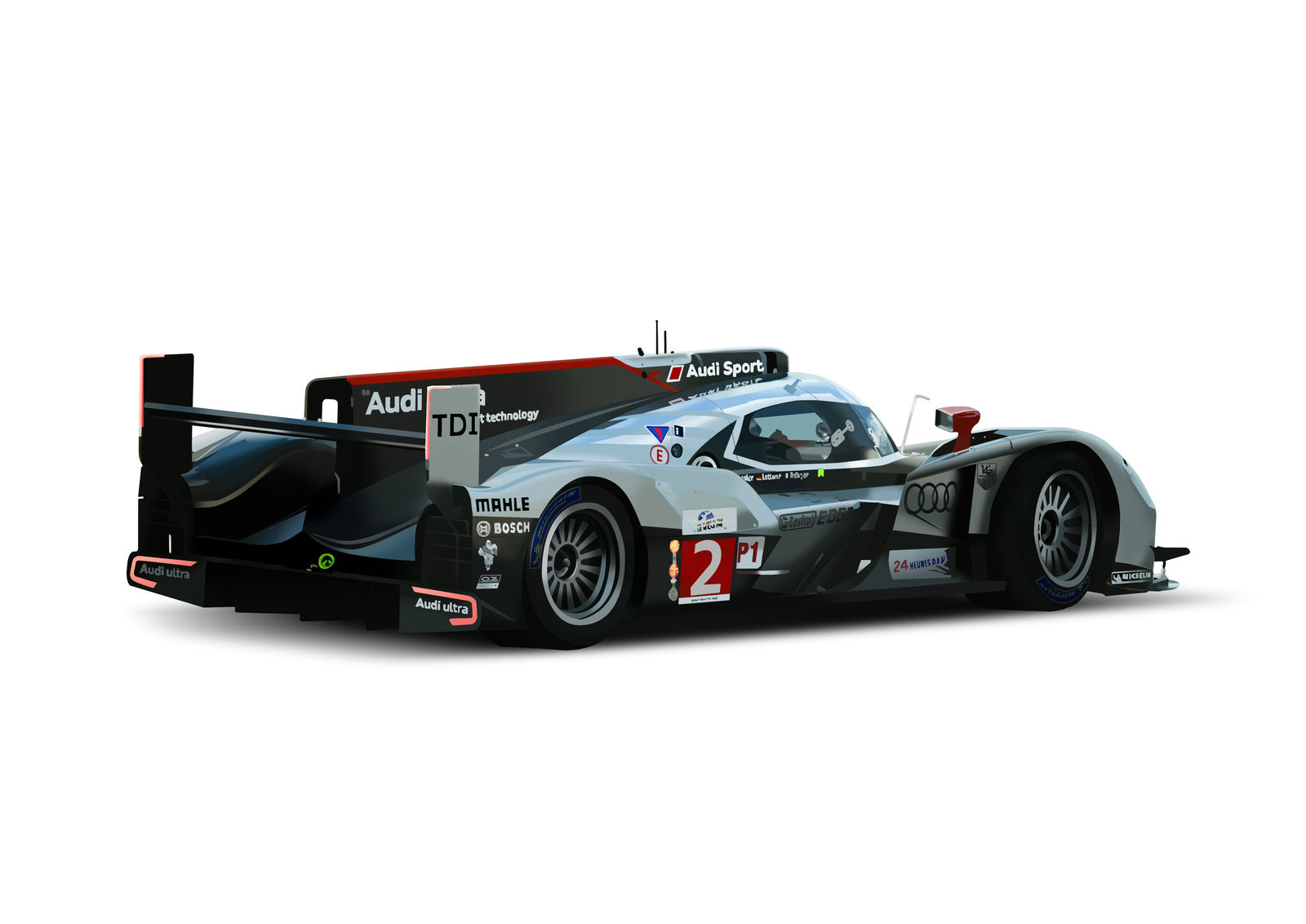Audi R18 TDI 2011 Render by gtone339 on DeviantArt
