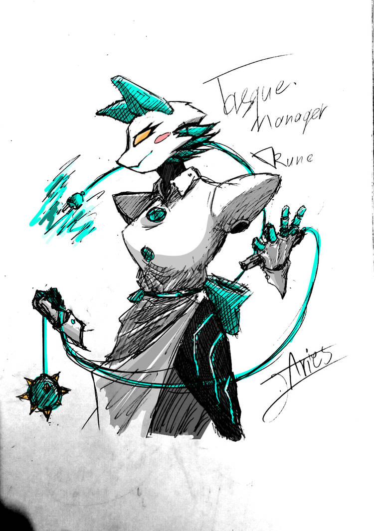 Tasque Manager - Deltarune by JustAries2303 on DeviantArt