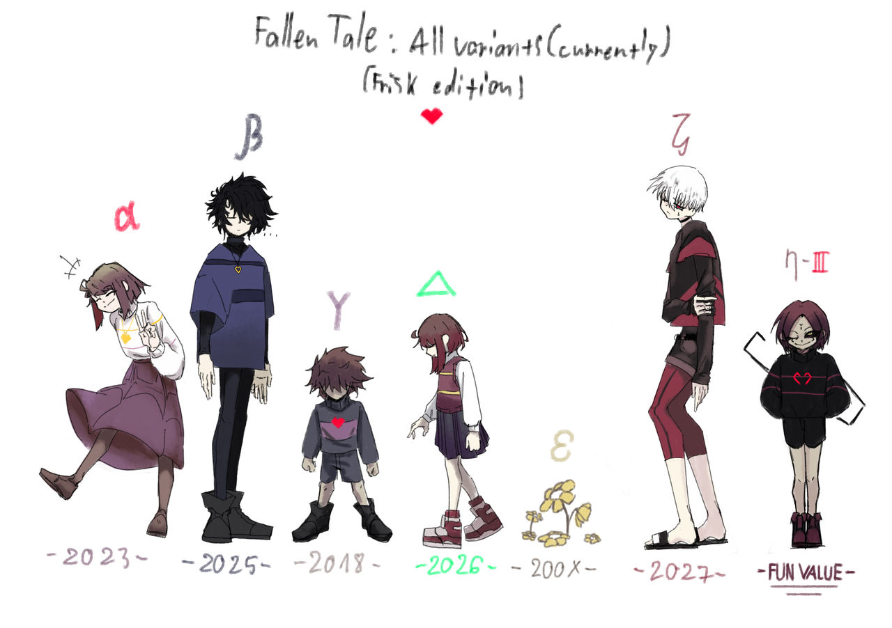Fallbacktale Frisk Frisk variants in FallenTale (Currently) by JustAries2303 on DeviantArt