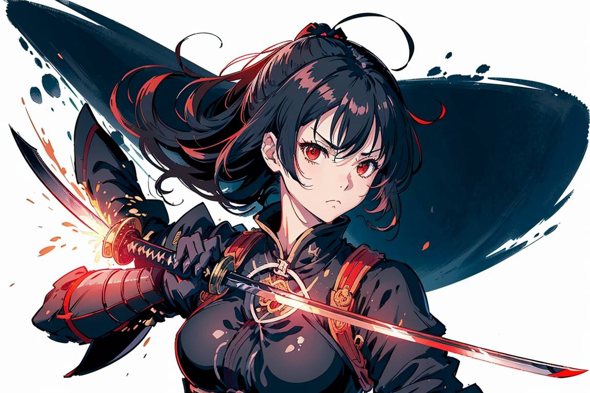 Samurai girl by di06fr on DeviantArt