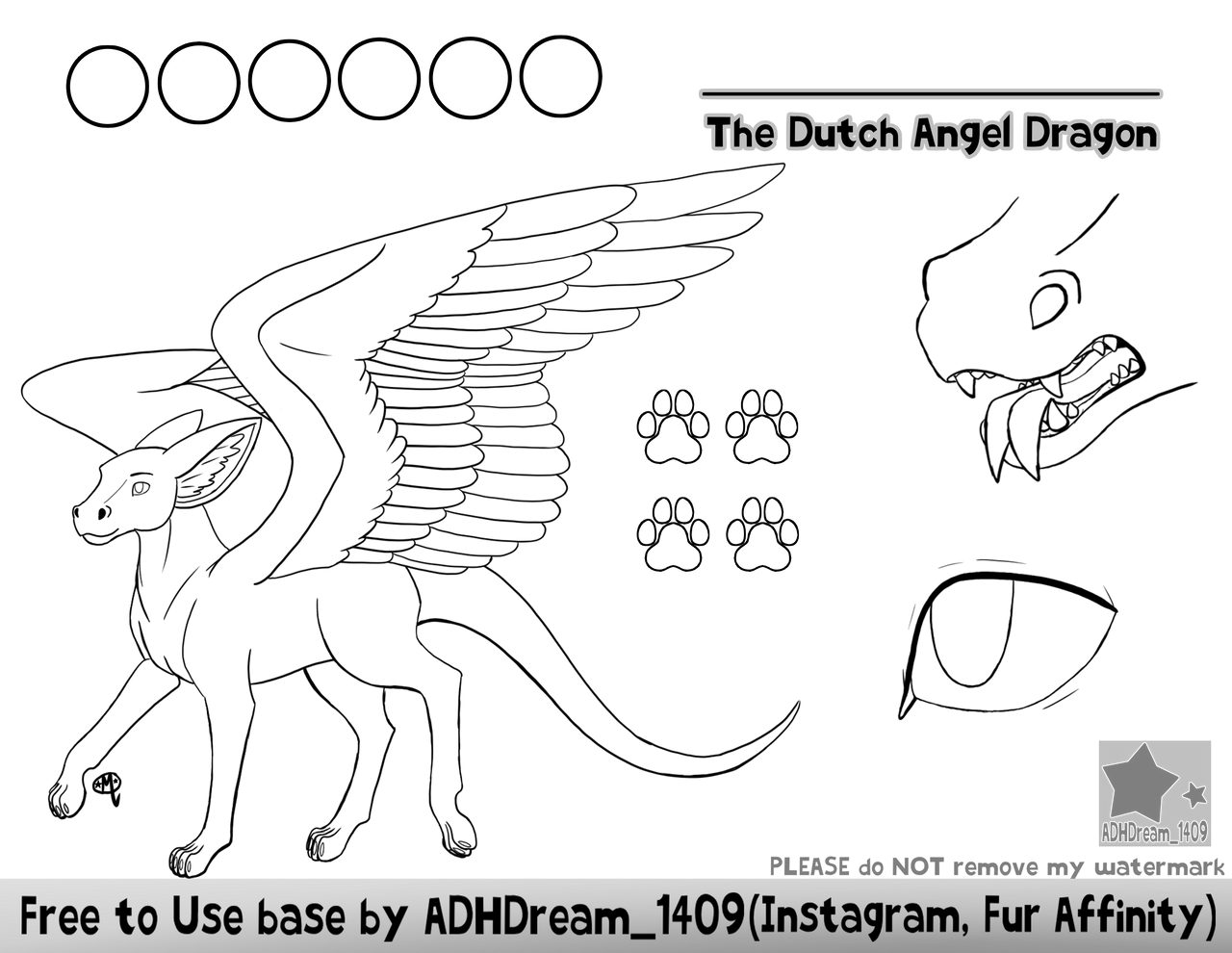 ADHDream 1409 Dutch Angel Dragon Standard base v1. by ADHDream1409 on ...