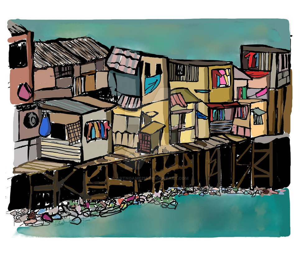Slum Sketch 1 by ArtNGame215 on DeviantArt