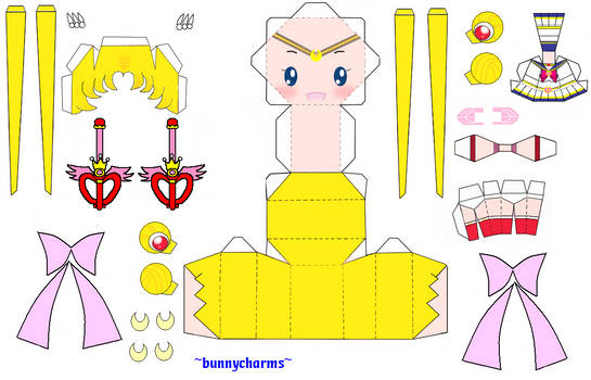 Sailor Moon S Papercraft