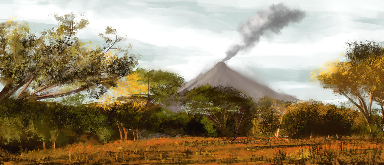 Volcano Deviantart volcano by Darnok9 on DeviantArt