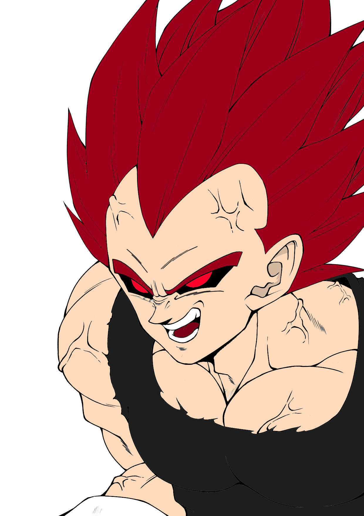 Vegeta Female Buu Saga SSJ2 Wallpaper by AnonymusTeam on DeviantArt