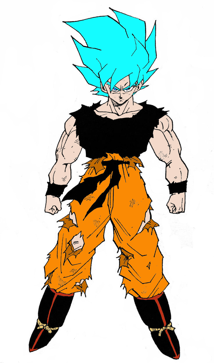 DBZ - Son Goku Super Saiyajin (Namek) by el-maky-z on DeviantArt