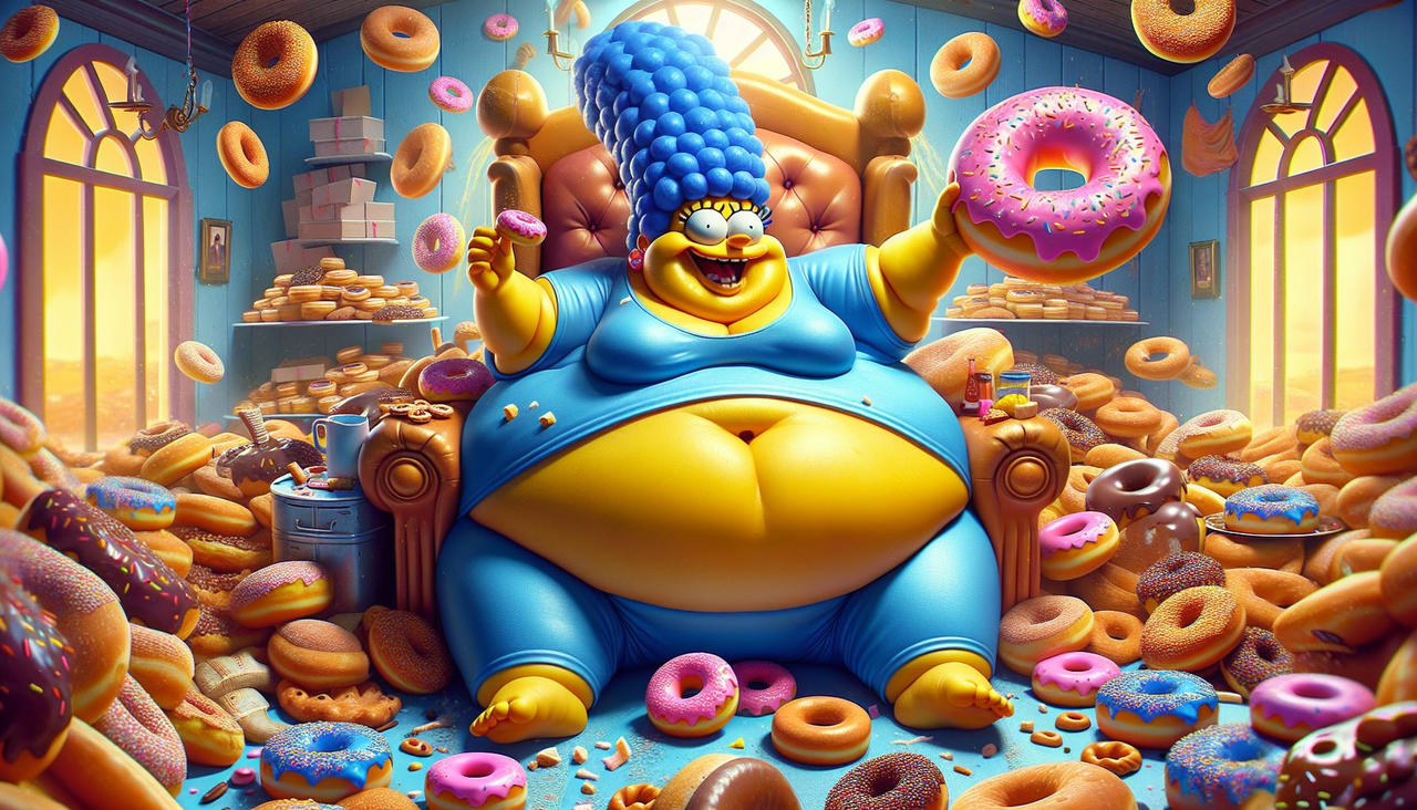 Large Marge Sticker Large Marge by Qeuineo on DeviantArt