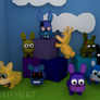 All the Bonnies (Low Poly Art)