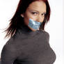 Jessica Alba Gagged