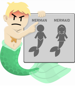 I am a merman!