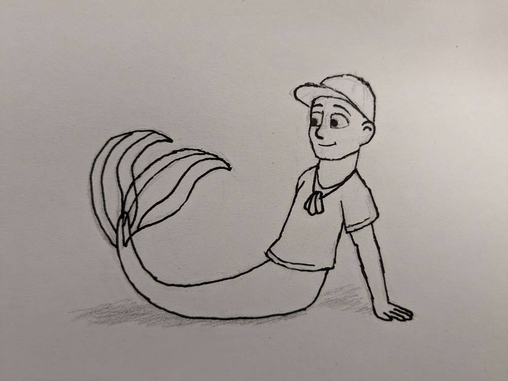 Rough Sketch #2 by Current-The-Merboy on DeviantArt