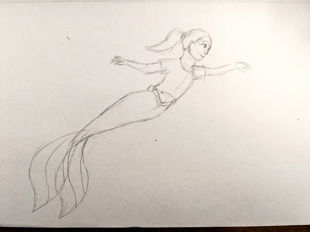 Rough Sketch #3 by Current-The-Merboy on DeviantArt