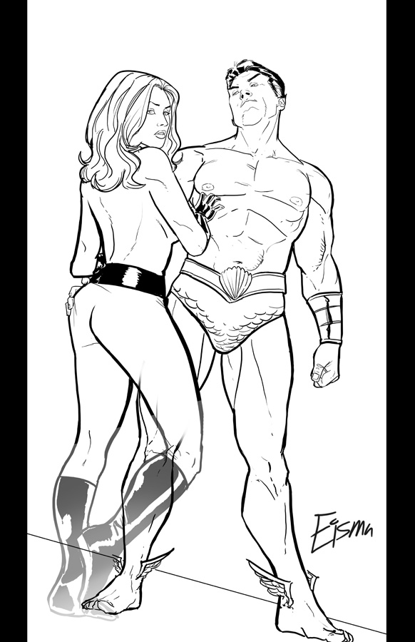 Namor + Sue Storm