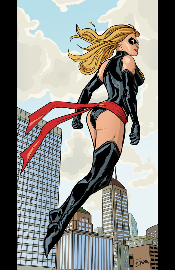 Ms. Marvel in color