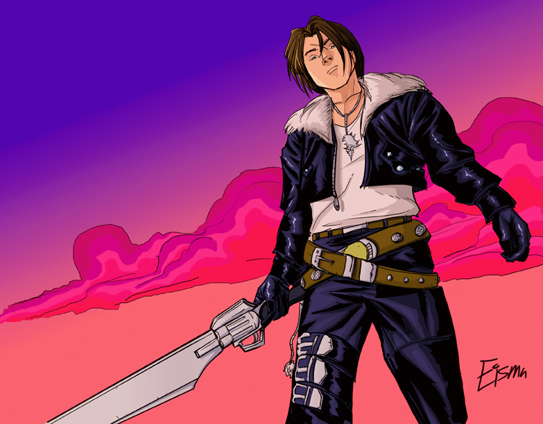 Squall Leonhart in Colour