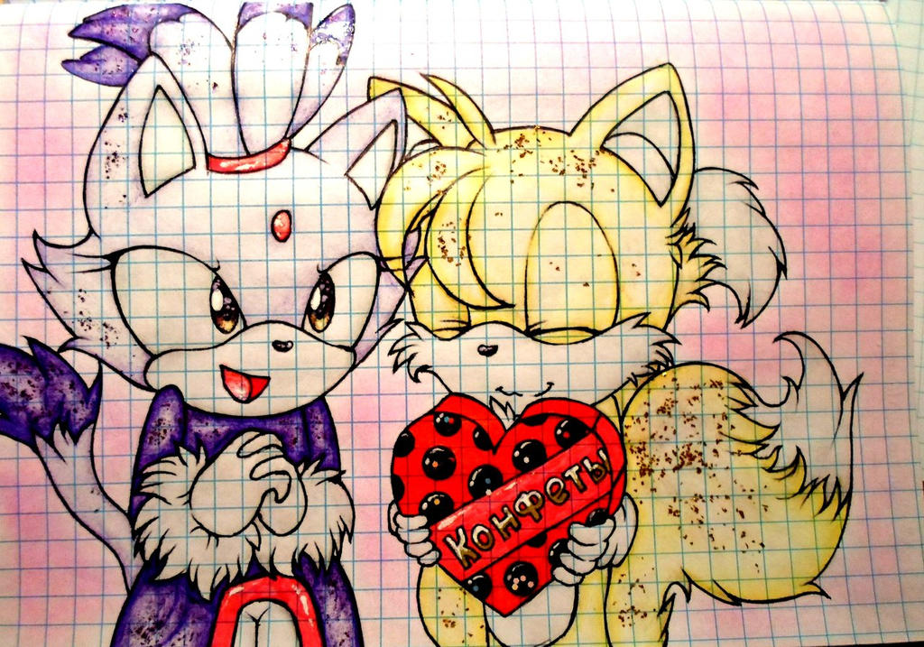 Tailaze (Blaze x Tails) by Tanusha-Blaze10 on DeviantArt