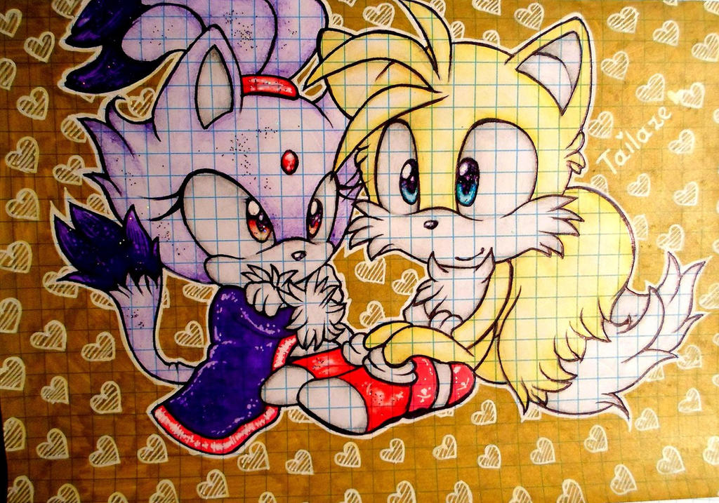 Tailaze (Blaze x Tails) by Tanusha-Blaze10 on DeviantArt