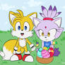 Blaze and Tails (Sonic X) by Tanusha-Blaze10 on DeviantArt