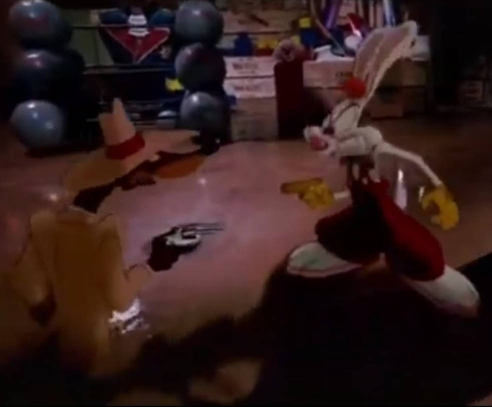 Roger Rabbit vs Smarty Weasel by GreasyBananaHead788 on DeviantArt