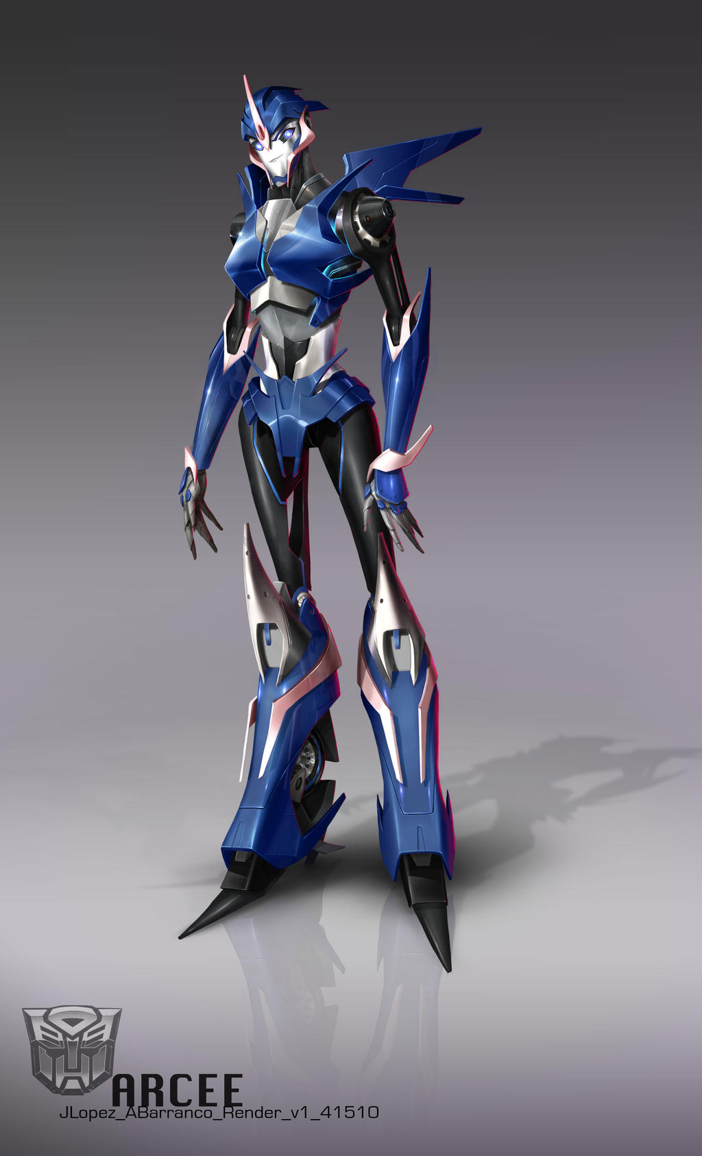 Transformers prime: Arcee in color by TheBrave -- Fur Affinity [dot] net