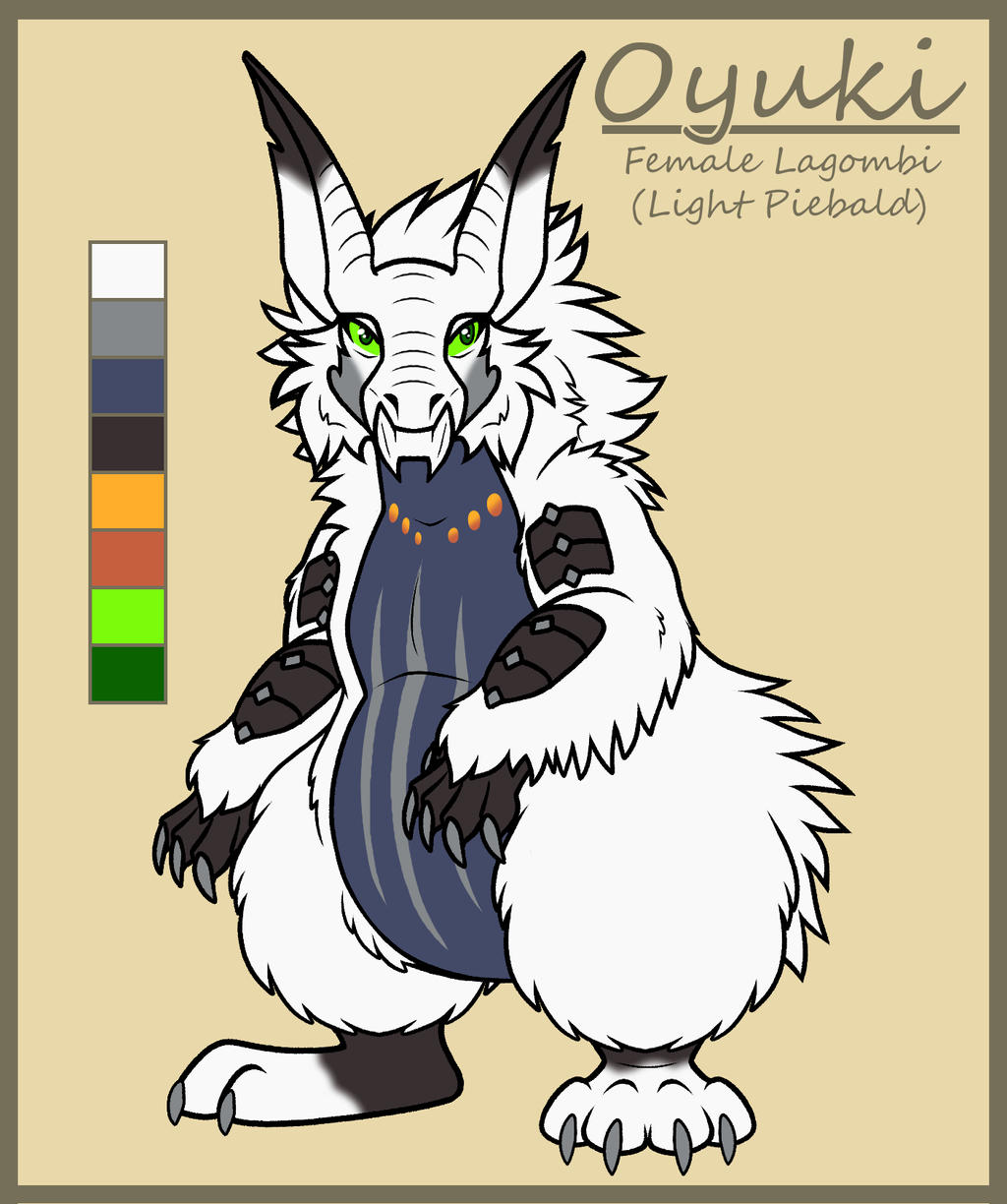 MHR Oyuki the Lagombi by TheDumbHalfElf on DeviantArt
