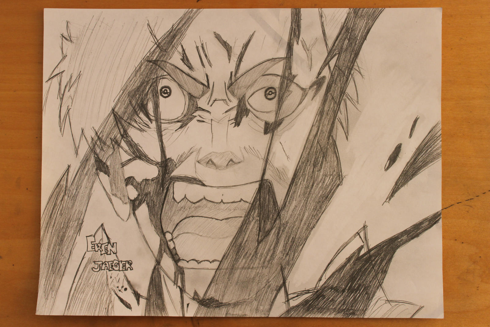 Eren Jaeger Rage by lancewiz on DeviantArt