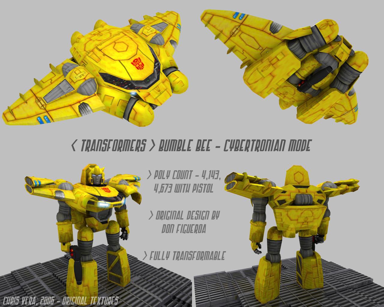 Bumblebee Cybertronian Mode by kurisama on DeviantArt