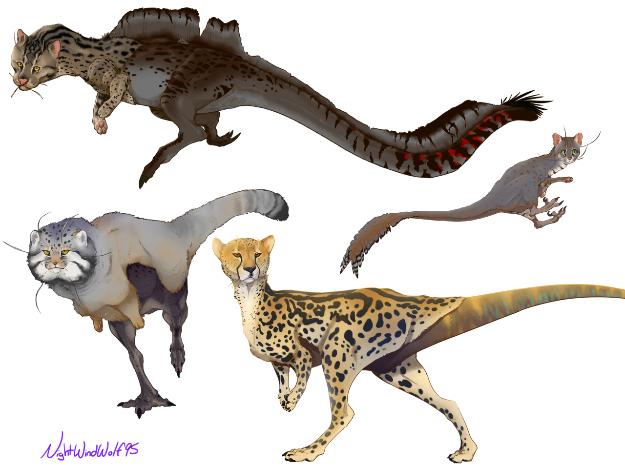 Some Wild Kittisaurs By Nightwindwolf95 On DeviantArt some-wild-kittisaurs-by-nightwindwolf95-on-deviantart