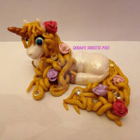 GIVEAWAY on Facebook for my Rapunzel  Unicorn