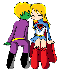 Supergirl and Braniac by CJM-94X