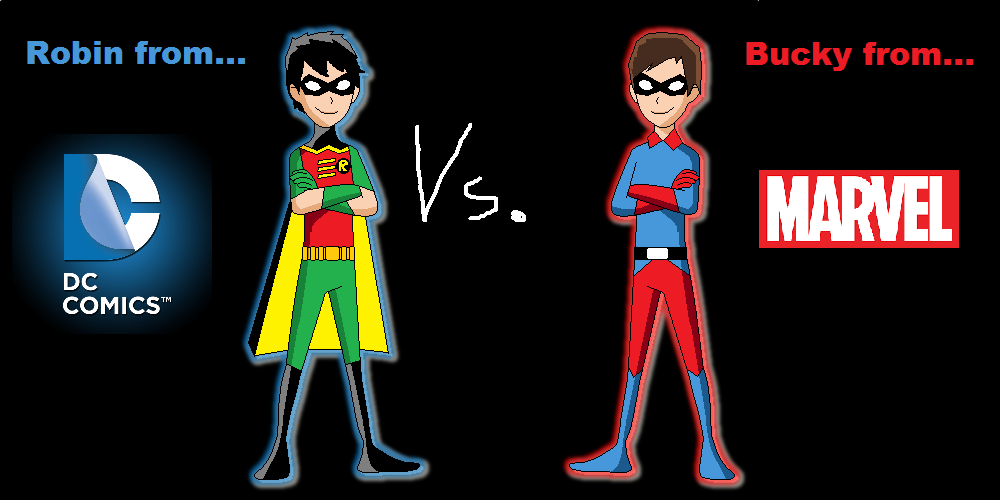 Robin (DC) vs Bucky (Marvel) Anime