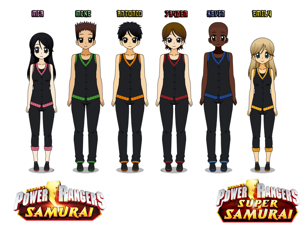 16) Power Rangers Samurai (Training uniforms) by CJM-94X on DeviantArt