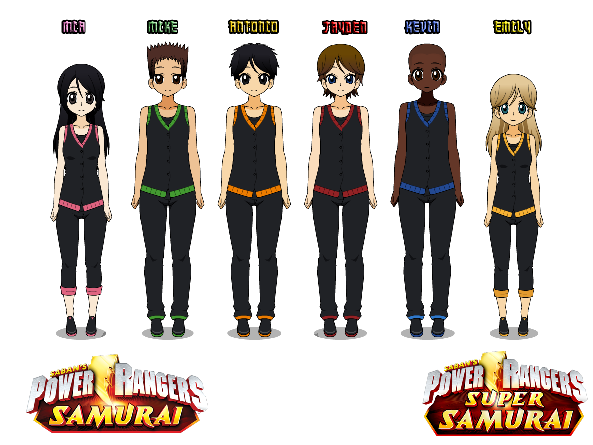 16) Power Rangers Samurai (Training uniforms) by CJM-94X on DeviantArt