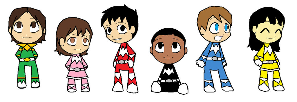 Mighty Morphin Power Rangers by CJM-94X on DeviantArt