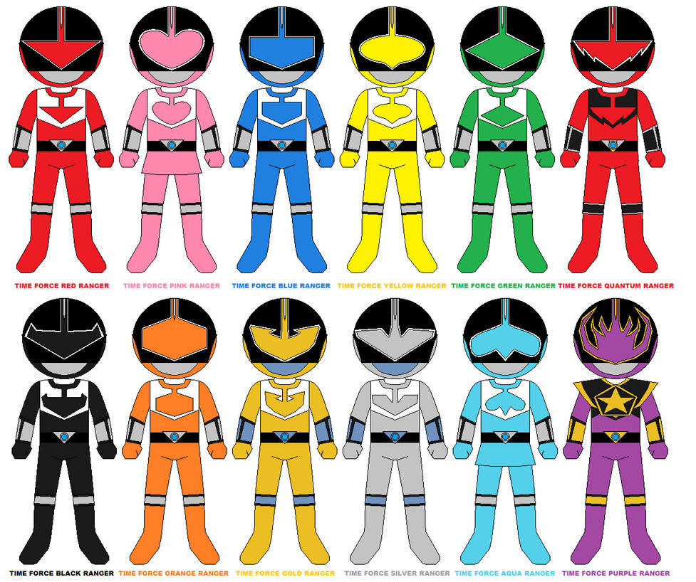 Rangerverse Season 09 Time Force by CJM-94X on DeviantArt