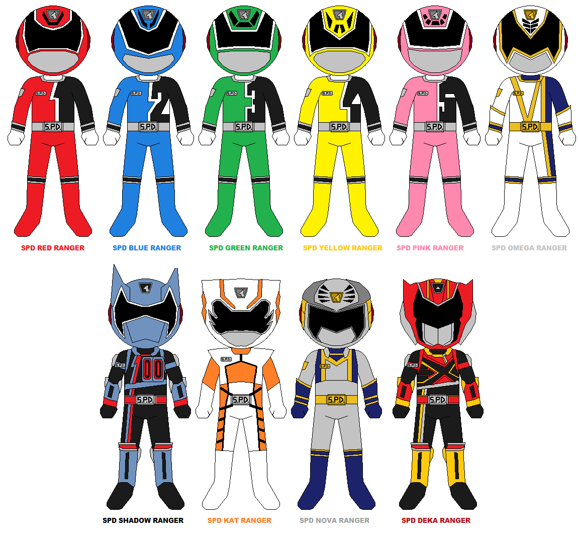 Power Rangers SPD on The-Power-Chamber - DeviantArt