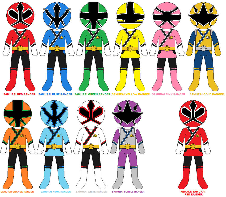 Rangerverse Season 18 Samurai by CJM-94X on DeviantArt