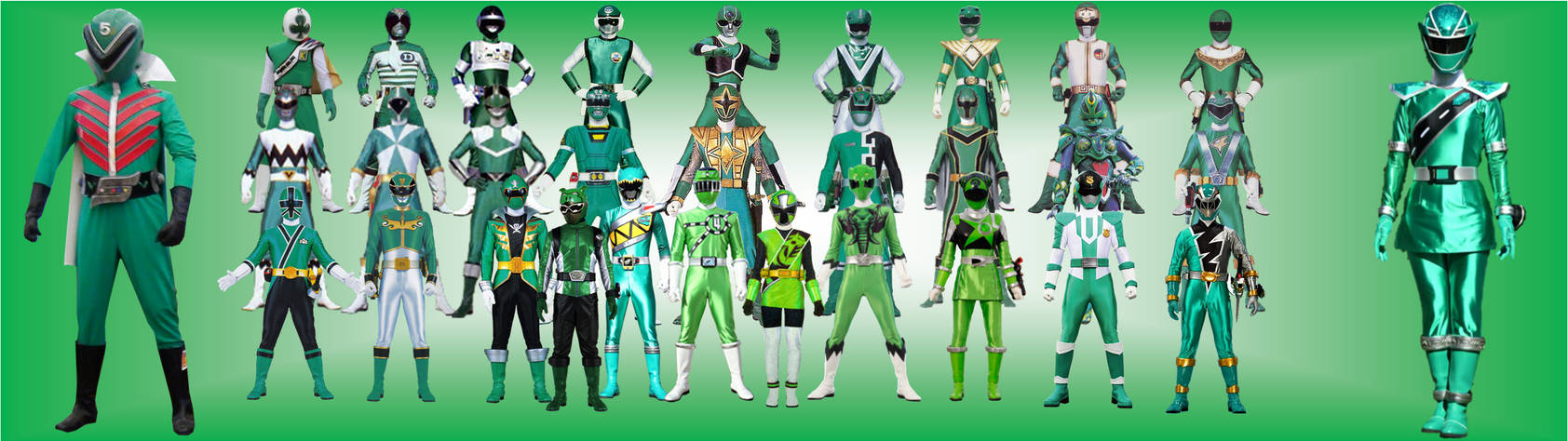 5th April, 2020 Part 5: Sentai Green by CJM-94X on DeviantArt