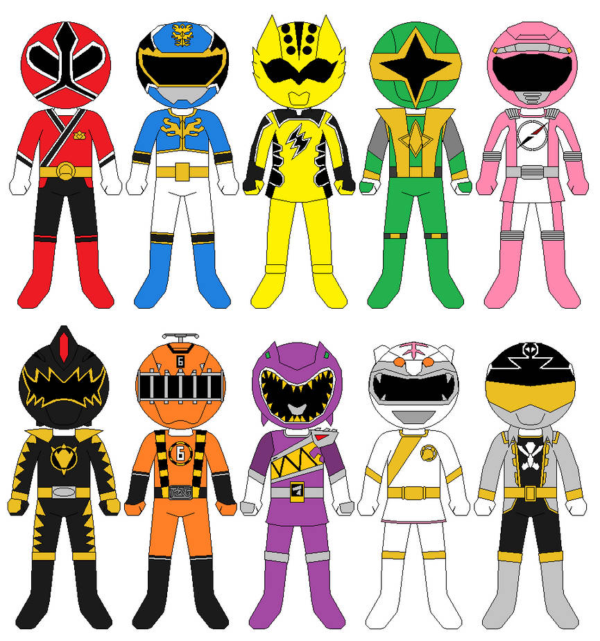 My Ultimate Super Sentai Team by CJM-94X on DeviantArt