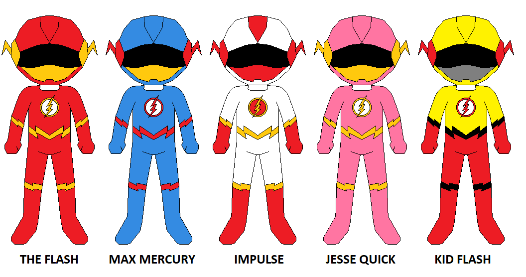 Flash Rangers by CJM-94X on DeviantArt