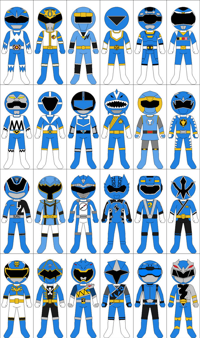 Blue Rangers by CJM-94X on DeviantArt