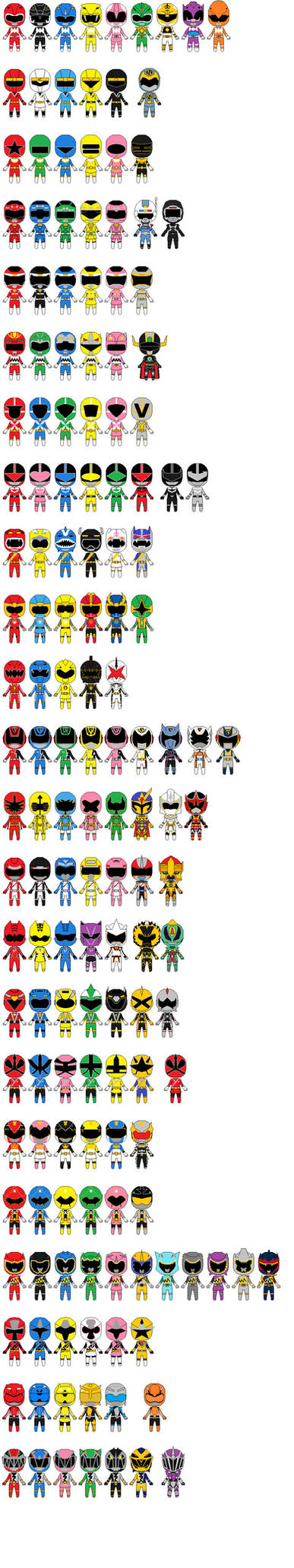 Power Rangers EX by CJM-94X on DeviantArt